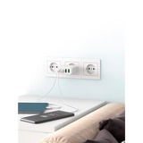 goobay USB-C PD Multiport Quick Charger (68 W), Chargeur Blanc