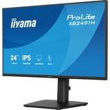 iiyama ProLite XB2491H-B1 23.8" Moniteur  Noir, 120 Hz, HDMI, DisplayPort