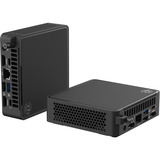 ASUS NUC 15 Pro RNUC15CRKC500002 Noir 210H, Barebone Noir, Mini PC type barebone, DDR5-SDRAM, M.2, Ethernet/LAN, Wi-Fi 7 (802.11be), 120 W