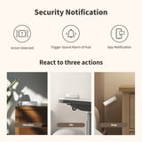 Aqara Capteur de vibration T1, Capteur de vibrations Blanc, Zigbee 3.0