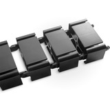 Digitus Guide-câble flexible à longueur réglable Noir