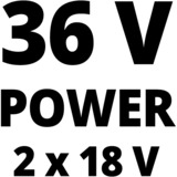 Einhell TE-VC 36/30 Li, Aspirateur sec/humide Rouge/Argent, Batterie et chargeur non inclus