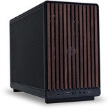 Lian Li A3-mATX Black (Wood Edition) boîtier midi tower Noir/bois | 2x USB-A | 1x USB-C