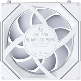 Lian Li UNI FAN SL-INF LCD FLEX ventilateur de boîtier RGB  Blanc, 120 x 124 x 28 mm, PWM