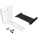 Sharkoon Rebel C50 Vertical Graphics Card Kit 4.0, Support Blanc