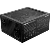 be quiet! DARK POWER 14 alimentation modulaire 1000 watt Noir, 1x 12V-2x6, 4x PCIe, 1000 W, 100 - 240 V, 1100 W, 50/60 Hz, 10 A, 5 A