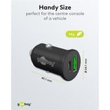 goobay Dual-USB PD Chargeur de voiture (45 W) Noir
