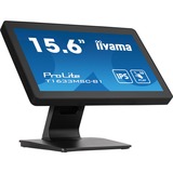 iiyama ProLite T1633MSC-B1 15.6" Moniteur tactile Noir, 1x DisplayPort, 1x HDMI, 2x USB-A