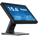 iiyama ProLite T1633MSC-B1 15.6" Moniteur tactile Noir, 1x DisplayPort, 1x HDMI, 2x USB-A