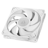 ARCTIC P14 Pro PST ventilateur de boîtier RGB  Blanc, 140 x 140 x 27 mm, PWM, Ventilateur, 14 cm, 400 tr/min, 2500 tr/min, 186 m³/h, Blanc