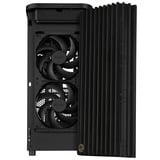 ASUS ProArt PA401 Wood Edition - Panneau en verre trempé boîtier midi tower Noir | 2x USB-A | 2x USB-C | Window