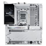 ASUS ROG CROSSHAIR X870E GLACIAL carte mère socket AM5 Blanc, RAID, 2x 10Gb-LAN, Wi-Fi 7, BT, Sound, E-ATX