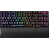 ASUS ROG Strix Scope II 96 Wireless RGB clavier gaming mécanique Noir, Layout BE (AZERTY), ROG NX Snow, 96%, Hot-swappable, Bluetooth, 2.4GHz, USB 2.0
