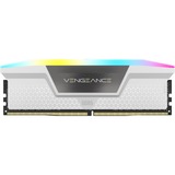 Corsair 32 Go DDR5-6400 (2x 16 Go) Kit, Mémoire vive Blanc, CMH32GX5M2B6400C36W, Vengeance RGB, XMP 3.0