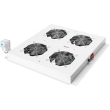 Digitus Ventilateur de toit Unique & Dynamic Basic module de ventilation Gris, 4 ventilateurs