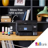 Epson EcoTank ET-3850 Imprimante multifonction A4 Wi-Fi avec réservoir d'encre Noir, Numérisation, copie, LAN, Wi-Fi, jusqu'à 3 ans d'encre inclus