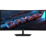 GIGABYTE G34WQC2 34" Moniteur UltraWide gaming incurvé Noir/gris, 2x DisplayPort, 2x HDMI, 200 Hz