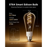 Govee Edison Bulb ST19 E27 (2-pack), Lampe à LED LED, E27, 2 pieces