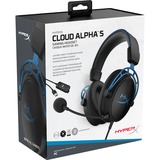 HyperX Cloud Alpha S casque gaming over-ear Noir/Bleu, PC, PlayStation 4