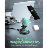 ICY BOX 3-en-1 pliable sans fil  chargeur Anthracite, 1x USB-C