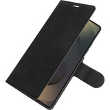 Just in Case PrimeWallet Case Galaxy S26 Ultra, Housse smartphone Noir, Portefeuille, fermeture magnétique