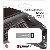 Kingston DataTraveler Kyson 512Go, Clé USB Argent