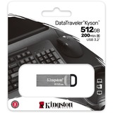 Kingston DataTraveler Kyson 512 Go, Clé USB Argent, DTKN/512 Go