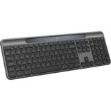 Logitech Signature Slim Solar+, clavier Gris foncé, Layout BE, BE Layout