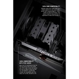 Noctua Noctua NH-D9L chromax.black Refroidisseur CPU Noir, Connexion PWM 4 broches