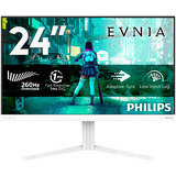 Philips Evnia 24M2N3201P 23.8" Moniteur gaming Blanc, 1x DisplayPort, 1x HDMI, 260 Hz (OC)