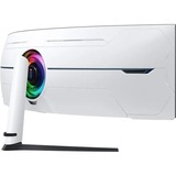 SAMSUNG Odyssey Neo G95NC 57" 8K UHD Moniteur UltraWide gaming incurvé  Blanc/Noir, 3x HDMI, 1x DisplayPort, 240 Hz