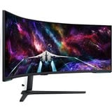 Samsung Odyssey Neo G95NC 57" 4K Ultra HD Moniteur UltraWide gaming incurvé Blanc/noir, 1x DisplayPort, 3x HDMI, 2x USB-A, 240 Hz