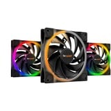 be quiet! Light Wings PWM 140 mm high-speed Triple Pack case fan, Ventilateur de boîtier Noir, Ventilateur, 14 cm, 2200 tr/min, 31 dB, 71,7 cfm, 121,82 m³/h