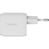 Belkin BOOSTCHARGE PRO Chargeur mural 2 ports USB-C GaN avec PPS (45 W) Noir