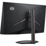 Cooler Master GM27-CF 27" Moniteur gaming incurvé  Gris foncé/Noir, 2x HDMI, DisplayPort, 165 Hz