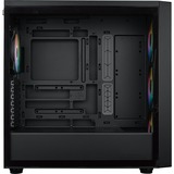 Cooler Master MasterBox 600 boîtier midi tower Noir | 2x USB-A | 1x USB-C | RGB | Window