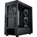 Cooler Master MasterBox 600 boîtier midi tower Noir | 2x USB-A | 1x USB-C | RGB | Window