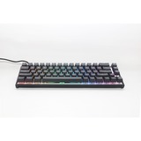 Ducky Mecha Pro SF, clavier Noir, Layout BE, Cherry MX Brown, RGB LED, 65%, ABS