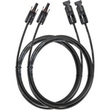 ECOFLOW MC4 Solar, Câble d'extension Noir, 3 m, 2 pièces, pour câble de charge solaire vers XT60