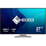 EIZO EV2795-WT 27" Moniteur Blanc, 1x DisplayPort, 1x HDMI, 2x USB-C, 3x USB-A, 1x RJ-45