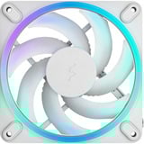 Fractal Design Momentum 12 RGB White, Ventilateur de boîtier Blanc, Connecteur PWM à 4 broches, ARGB Gen 2 (16 LED)