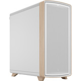 Fractal Design Summit Chalk White Solid boîtier midi tower Blanc/bois | 2x USB-A | 1x USB-C
