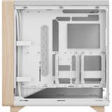 Fractal Design Summit Chalk White Solid boîtier midi tower Blanc/bois | 2x USB-A | 1x USB-C