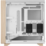 Fractal Design Summit Chalk White Solid boîtier midi tower Blanc/bois | 2x USB-A | 1x USB-C