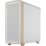 Fractal Design Summit Chalk White Solid boîtier midi tower Blanc/bois | 2x USB-A | 1x USB-C