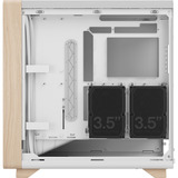 Fractal Design Summit Chalk White Solid boîtier midi tower Blanc/bois | 2x USB-A | 1x USB-C