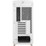 Fractal Design Summit Chalk White Solid boîtier midi tower Blanc/bois | 2x USB-A | 1x USB-C