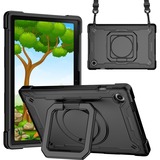  Galaxy Tab A8 étui avec sangle et kickstand, Housse pour tablette Noir