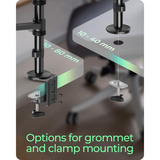 ICY BOX IB-MS622-T, Support de moniteur Noir