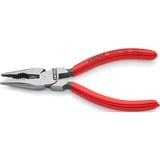 KNIPEX 0821145 Pince à long bec pince, Pinces Rouge, Pince à long bec, Métal, Plastique, Rouge, 14,5 cm, 116 g